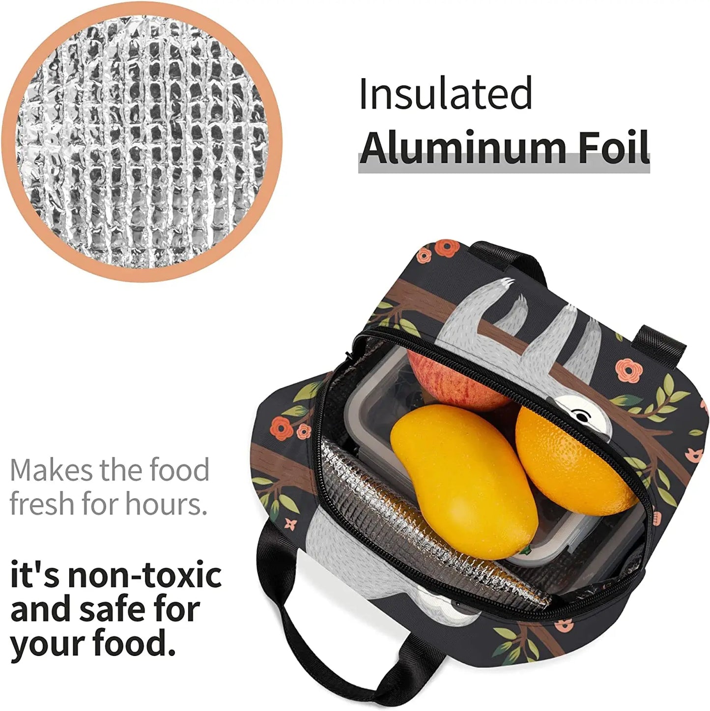 Sloth Lunch Bag