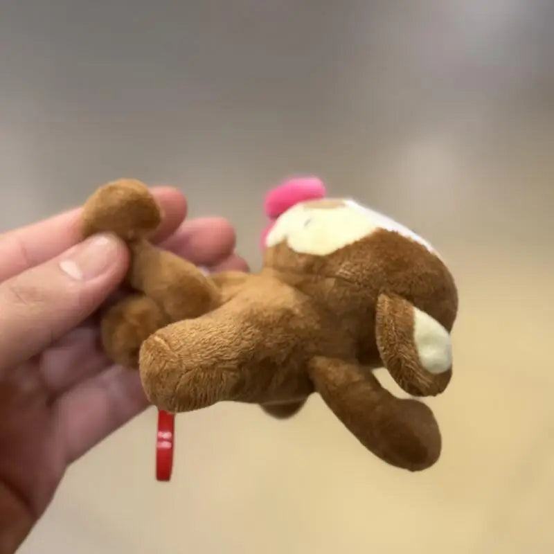 Hello Kitty Sloth Plush Keychain