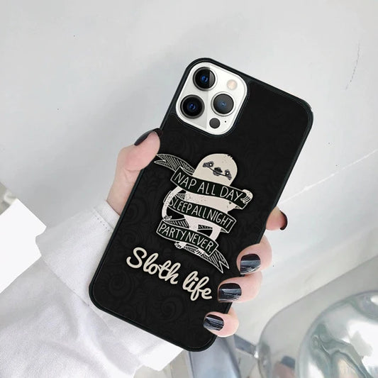 Sloth Phone Case For iPhone