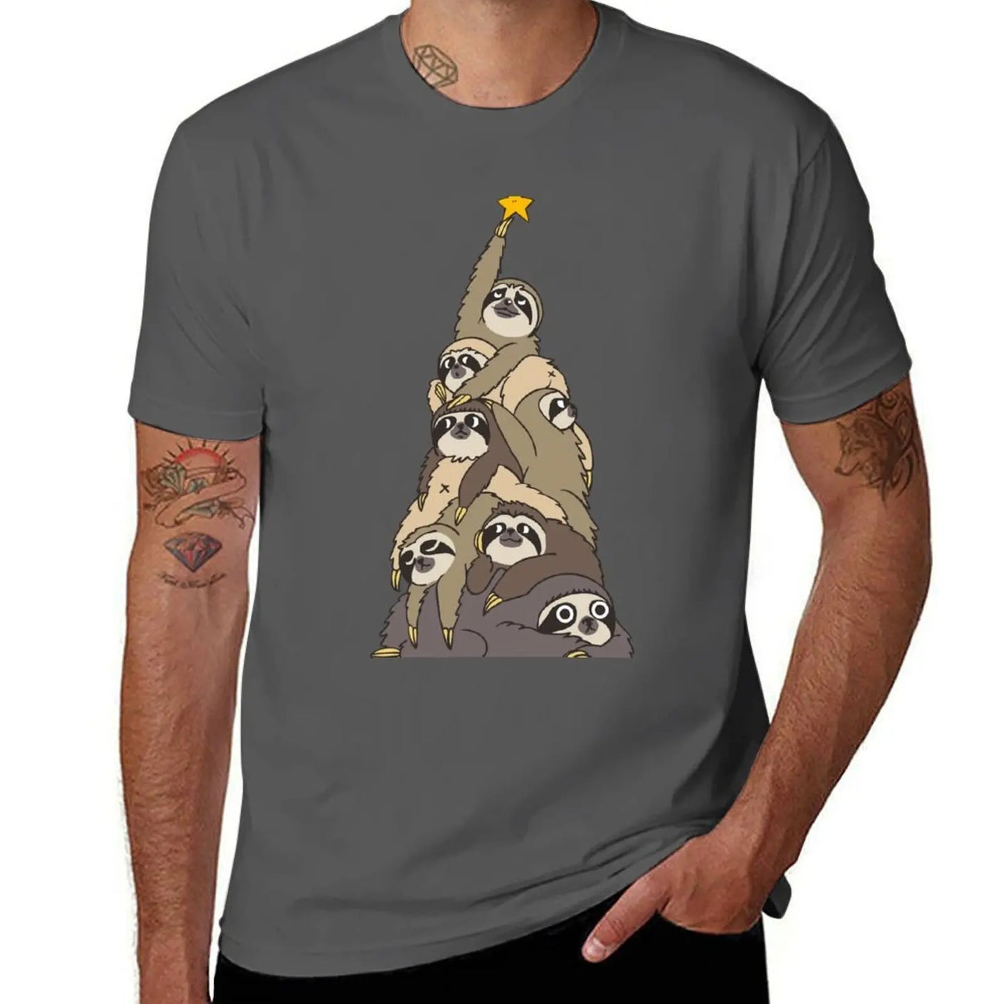 Christmas Tree Sloths T-Shirt