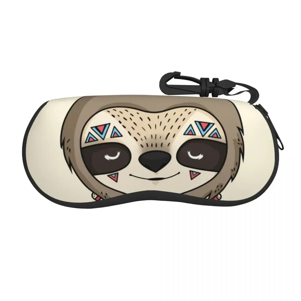 Cute Sloth Pattern Glasses Case