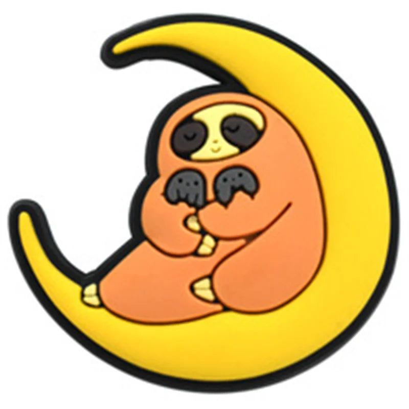 25 Piece Sloth Shoe Accessories