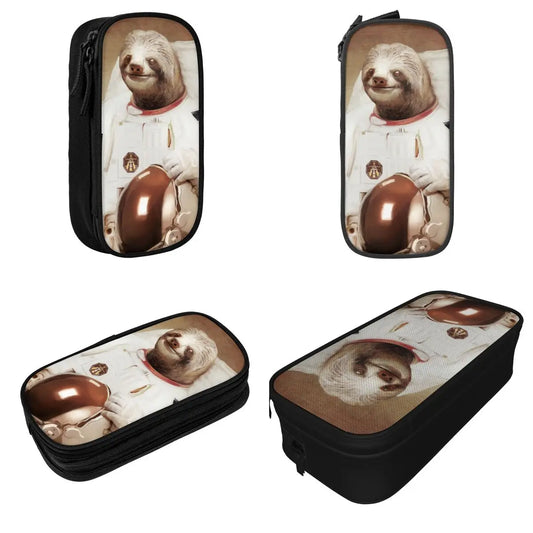 Sloth Astronaut Pencil Case
