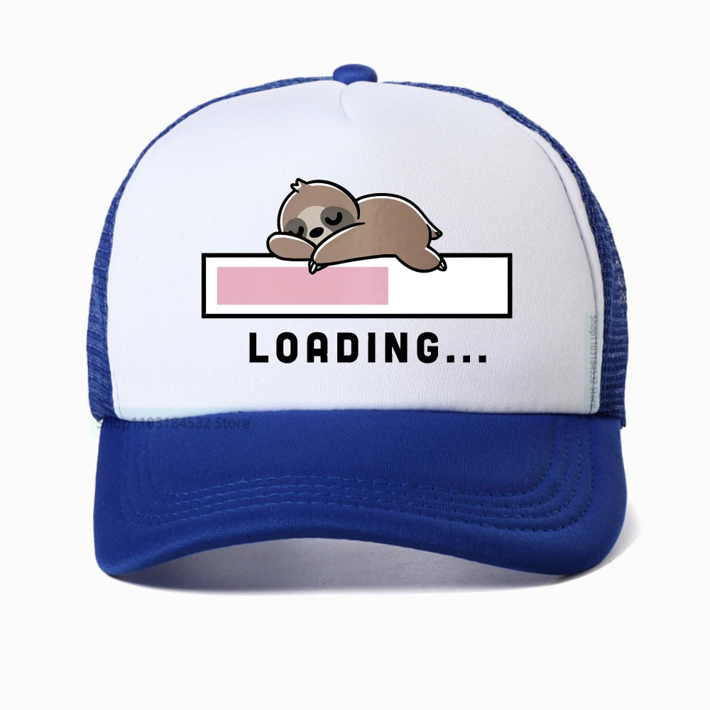 Loading Sloth Baseball Cap