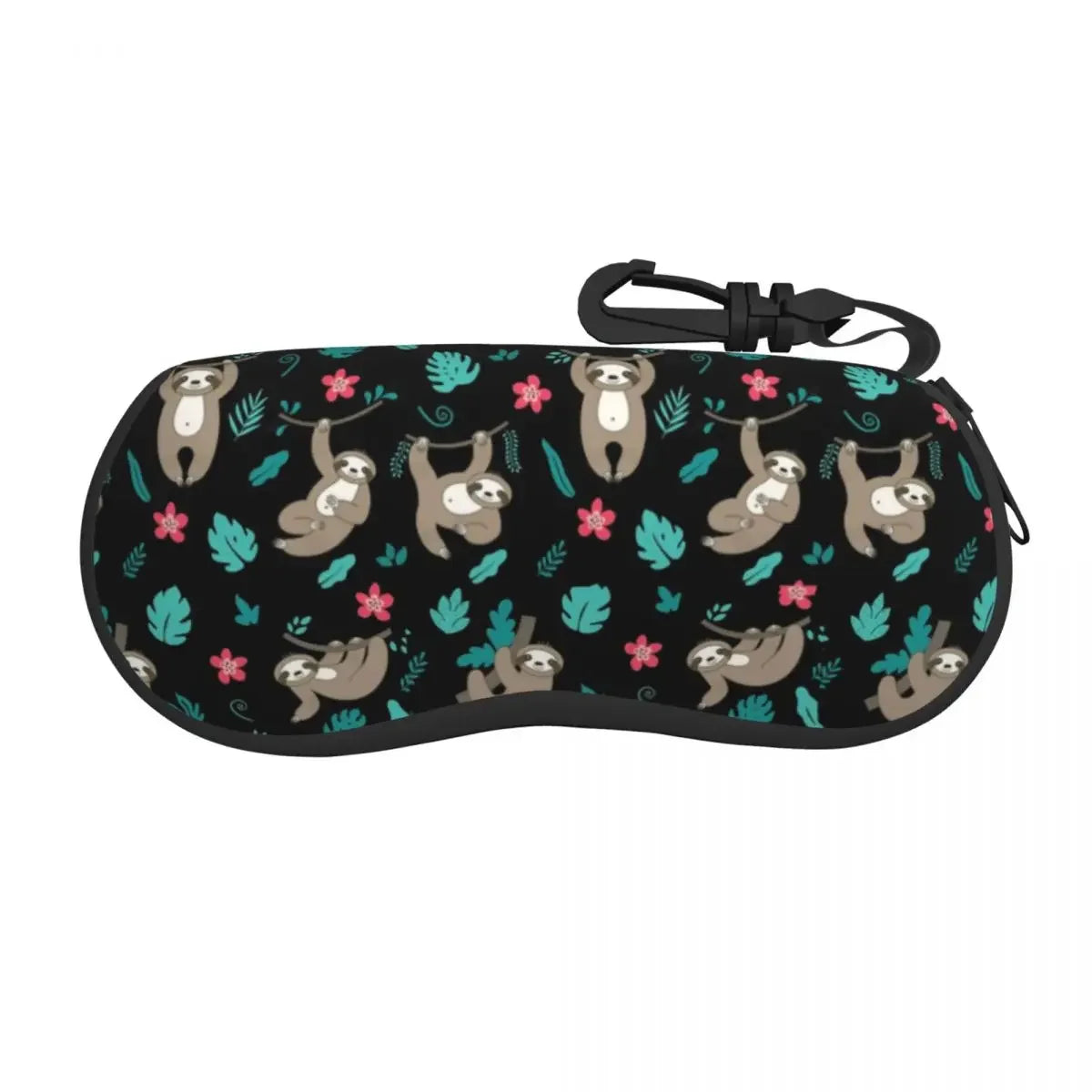 Sloth Pattern Glasses Case