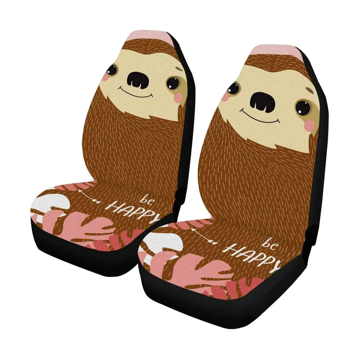 Various Cute Sloth Car Seat Covers