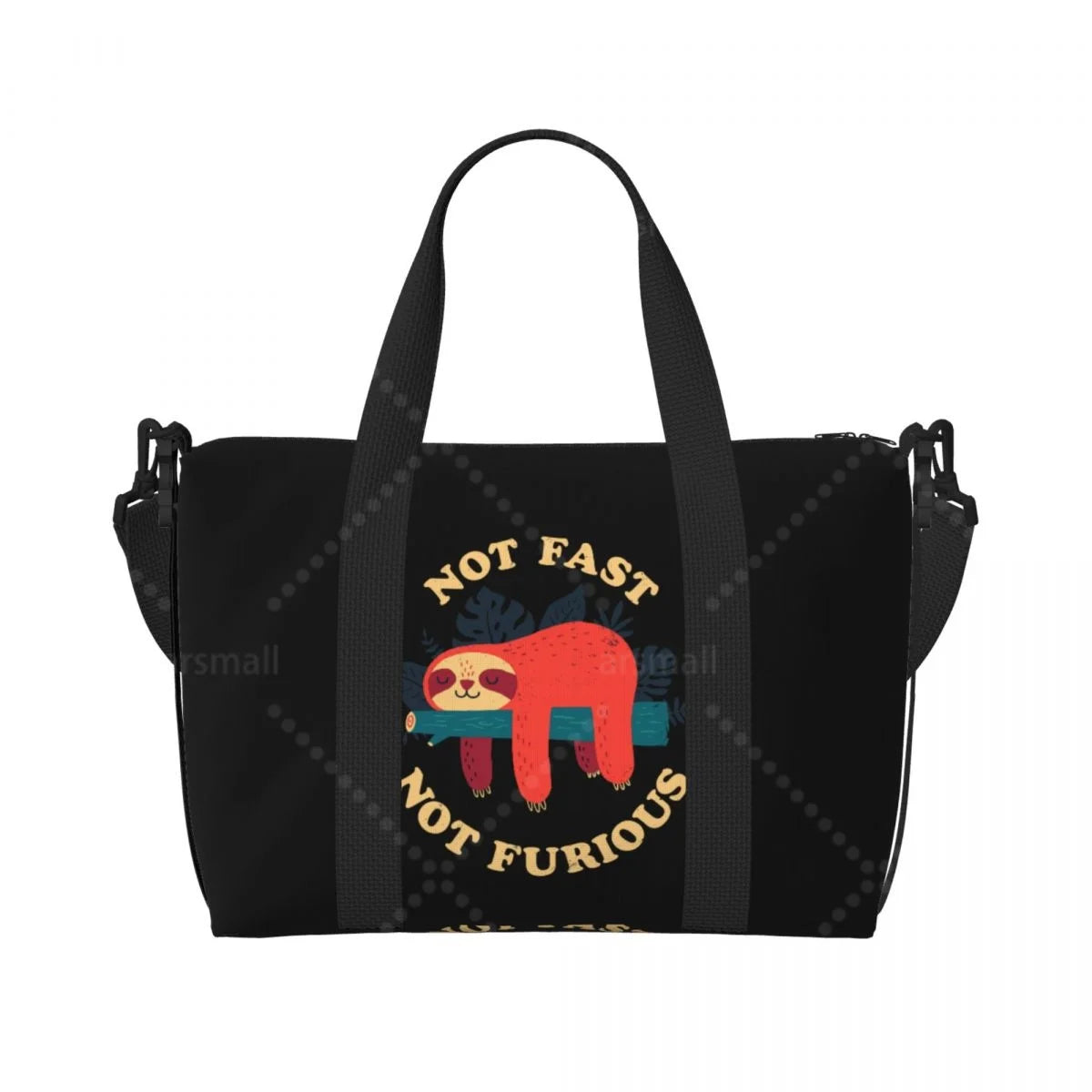 Not Fast Not Furious Sloth Travel Bag
