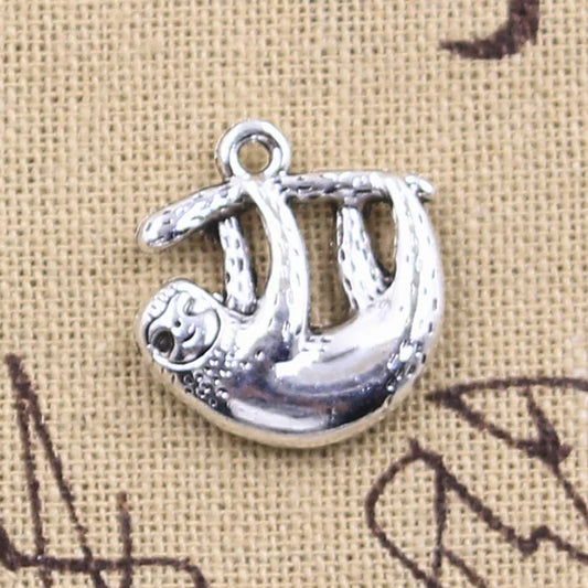 8 Piece Charms Sloth 20x19mm