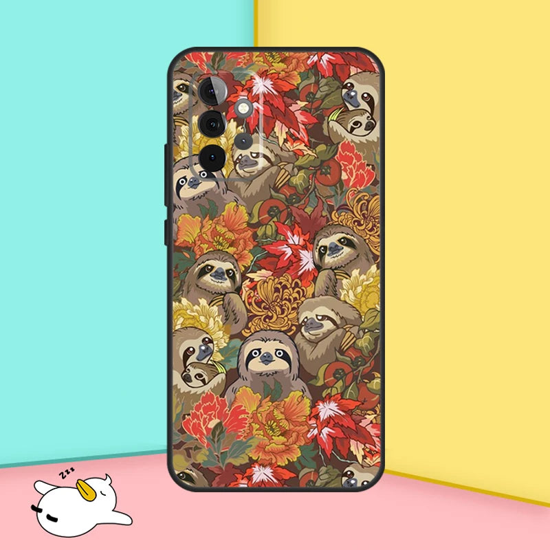 Vibrant Sloth Samsung Phone Case