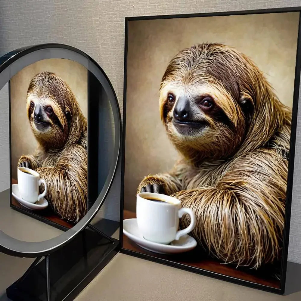 Sloth Poster Wall Art