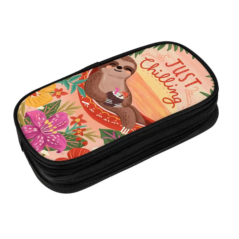 Just Chilling Sloth Pencil Case