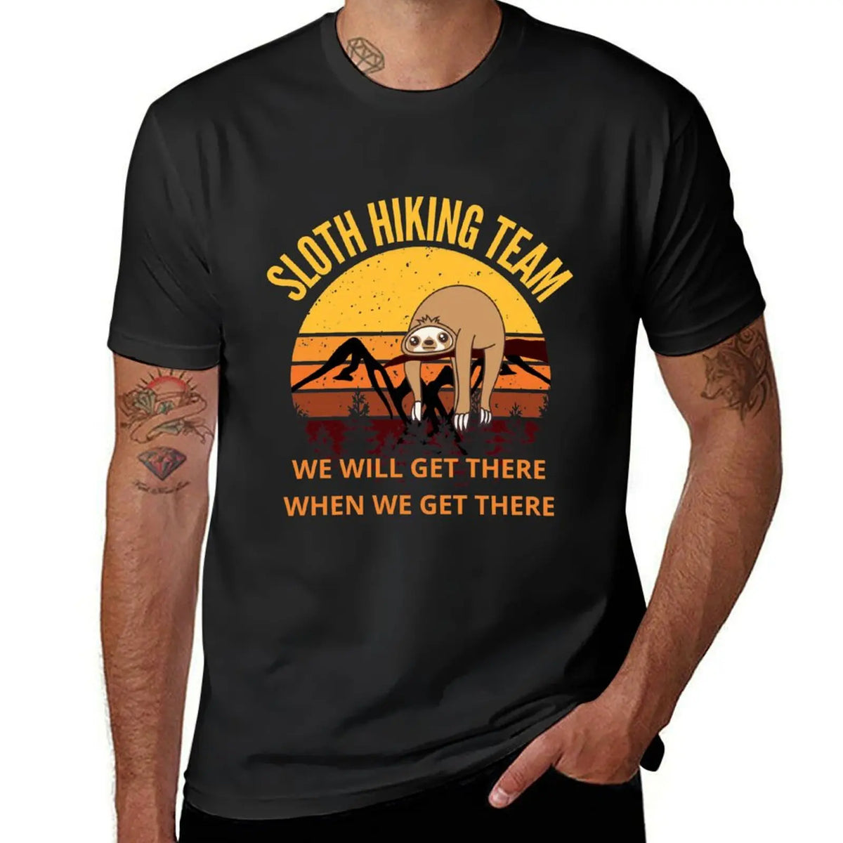 Sloth Hiking Team T-Shirt