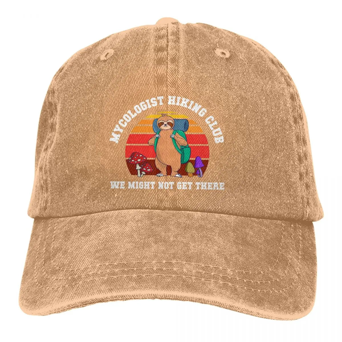 Sloth Hiking Club Baseball Cap