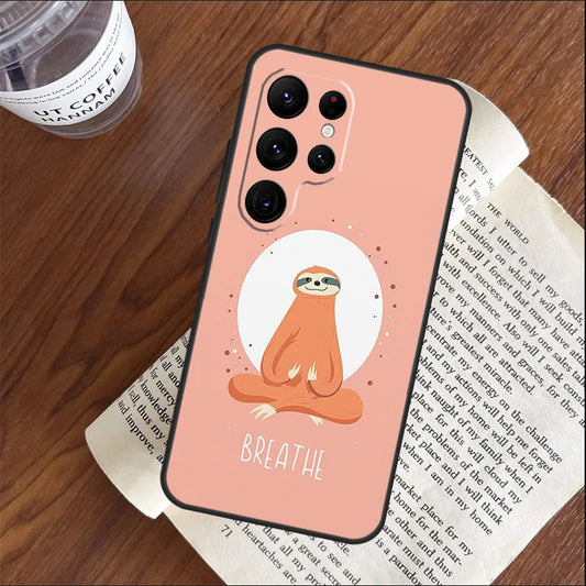 Breathe Sloth Samsung Phone Case product photo