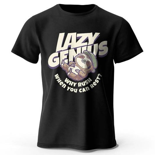 Lazy Genius Sloth T-Shirt product photo 1