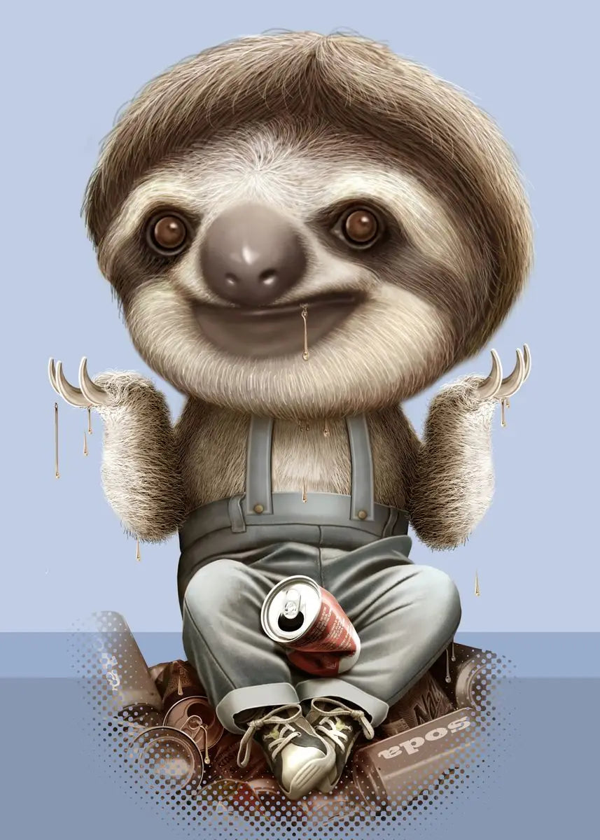Cute Sloth Posters