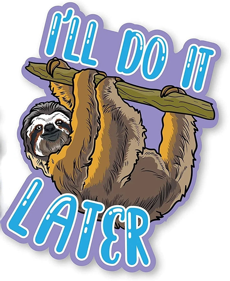Sloth Stickers