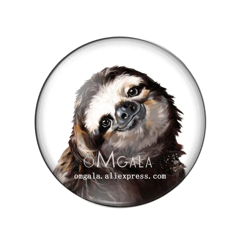 Sloth Pin Badges