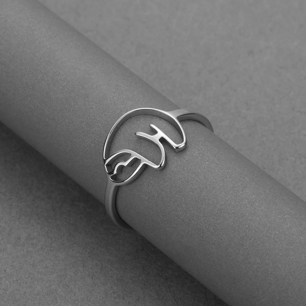 Minimalist Sloth Ring