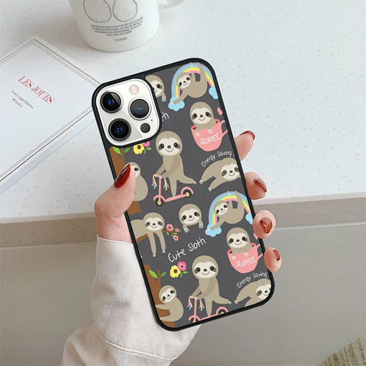 Sloth Phone Case For iPhone