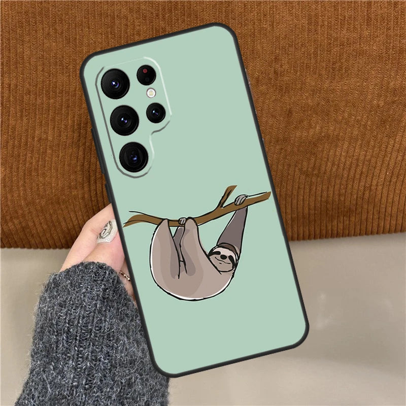 Hanging Sloth Samsung Phone Case