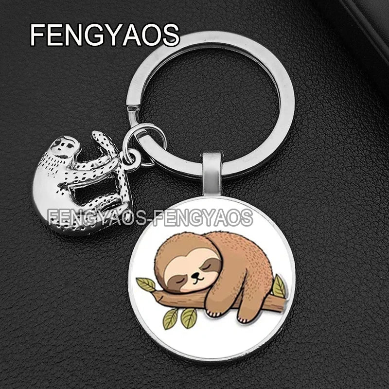 Cute Sloth Keyrings