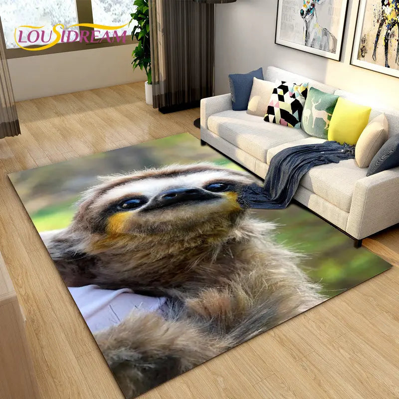 Assorted Cute Sloth Carpets