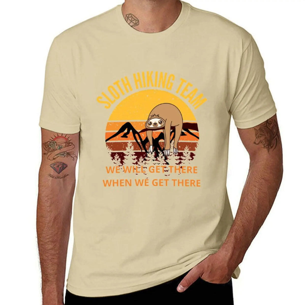 Sloth Hiking Team T-Shirt