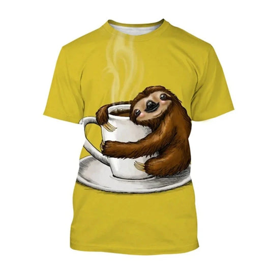 Mens T shirts Sloth Gift Shop