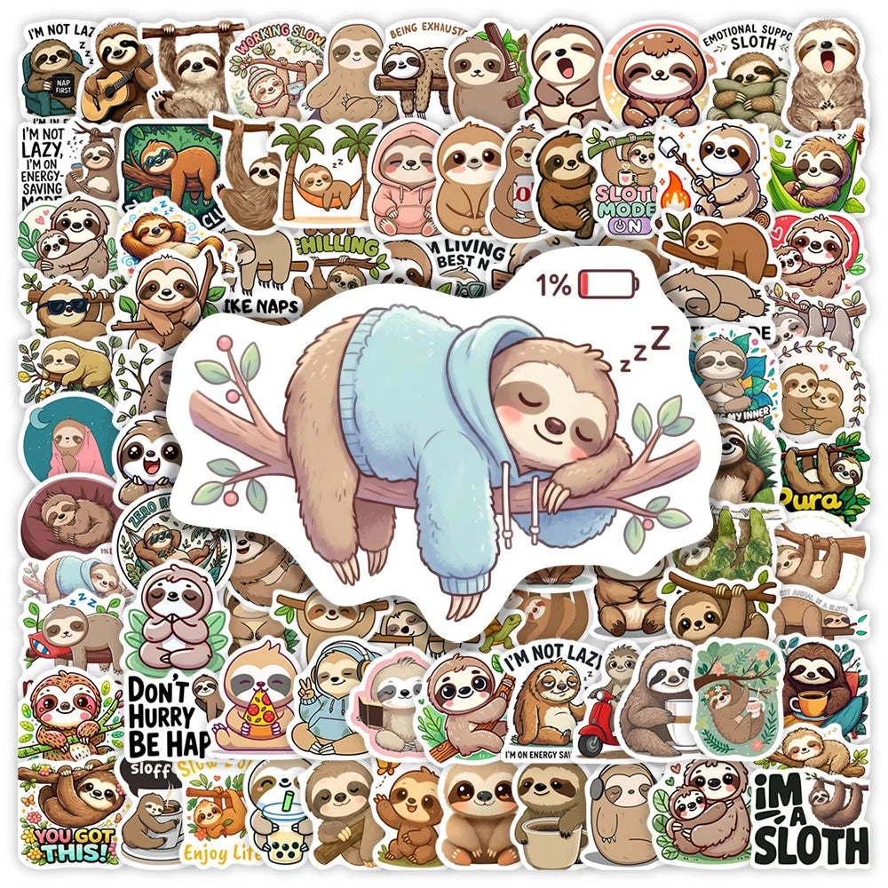Sloth Stickers