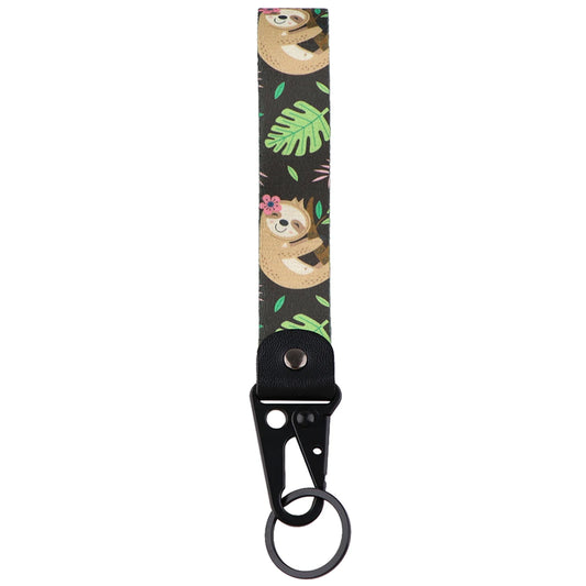 Sloth Short Wrist Straps Lanyards