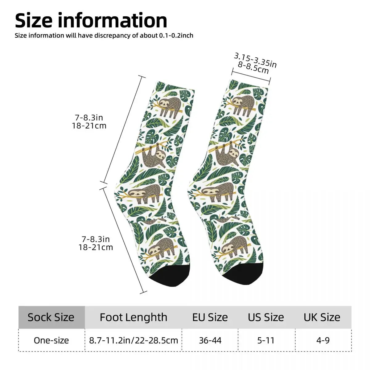 Hanging Sloth Socks