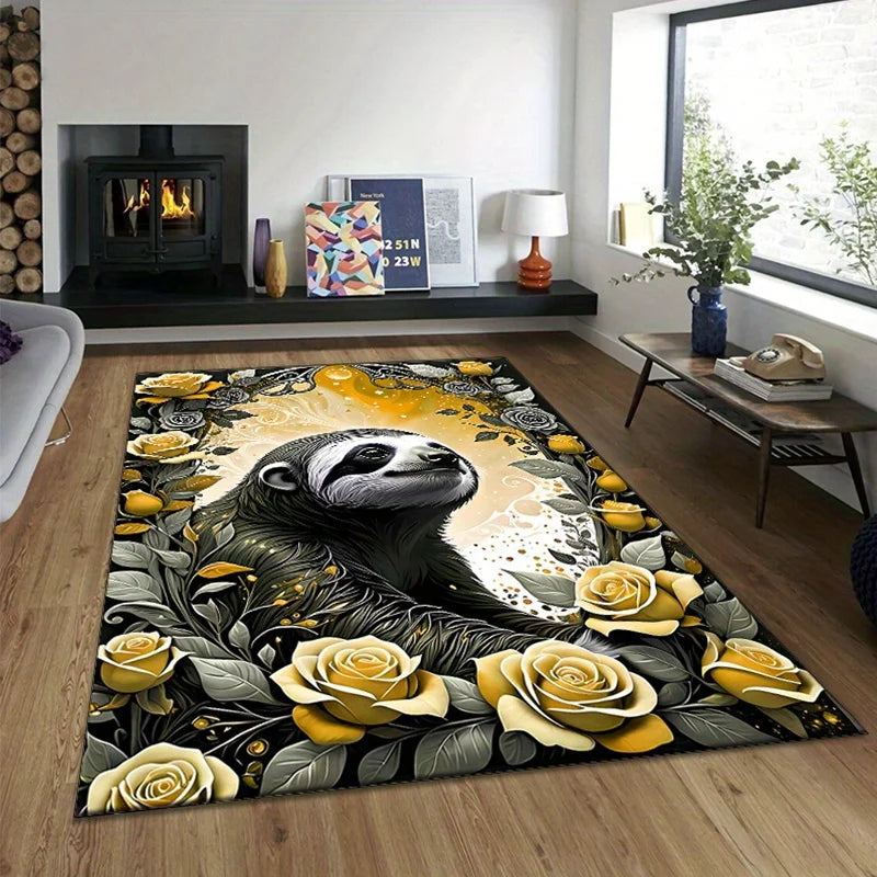 Sloth Floral Carpet
