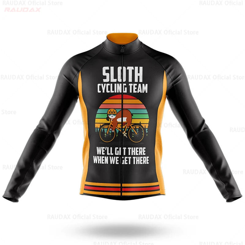 Sloth Long Sleeves Cycling Jacket