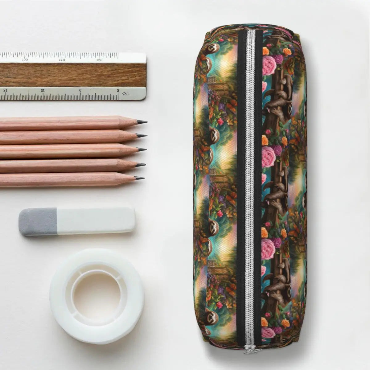 Dreamy Jungle Sloths Pencil Case