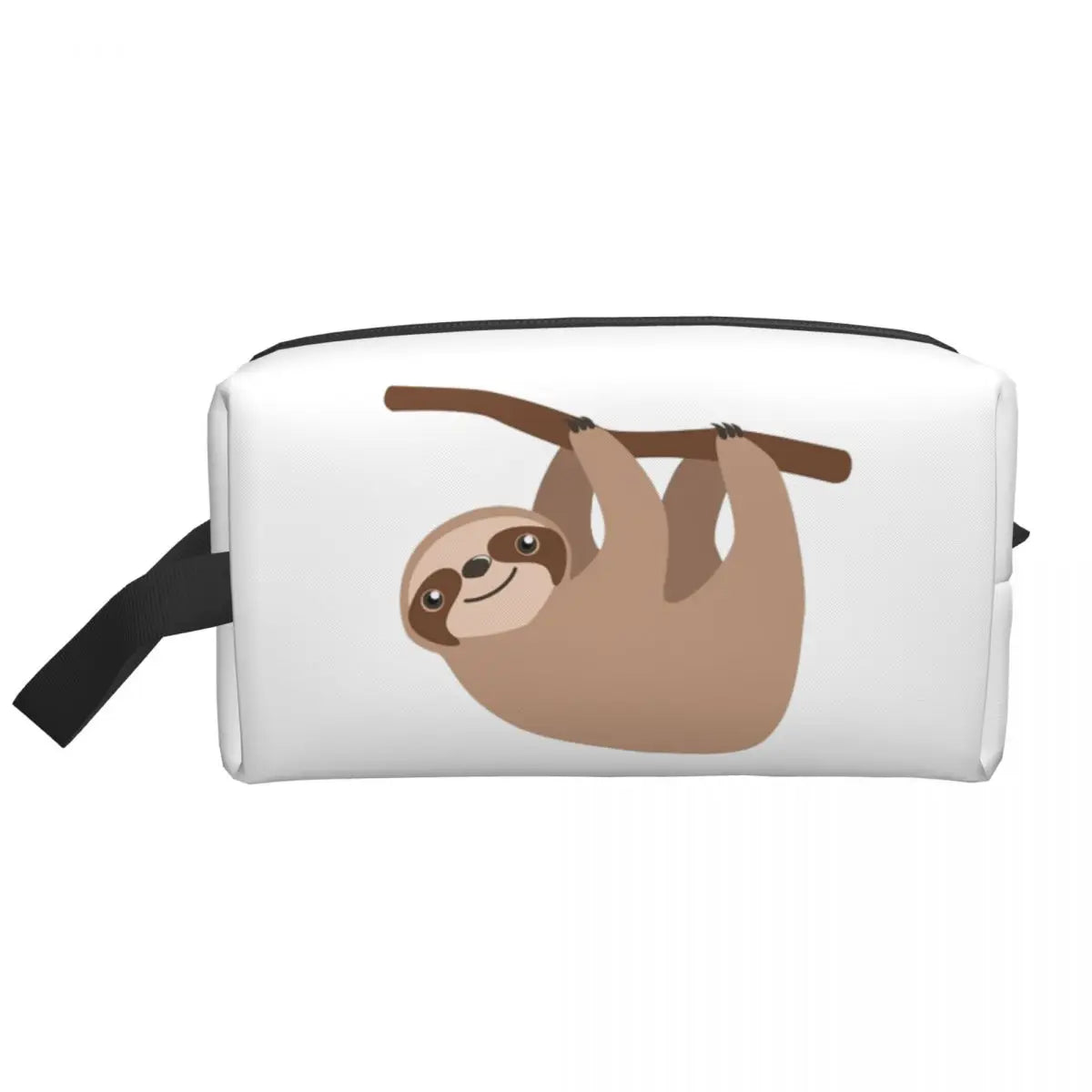 Sloth Hanging On A Branch Cosmetic Bag
