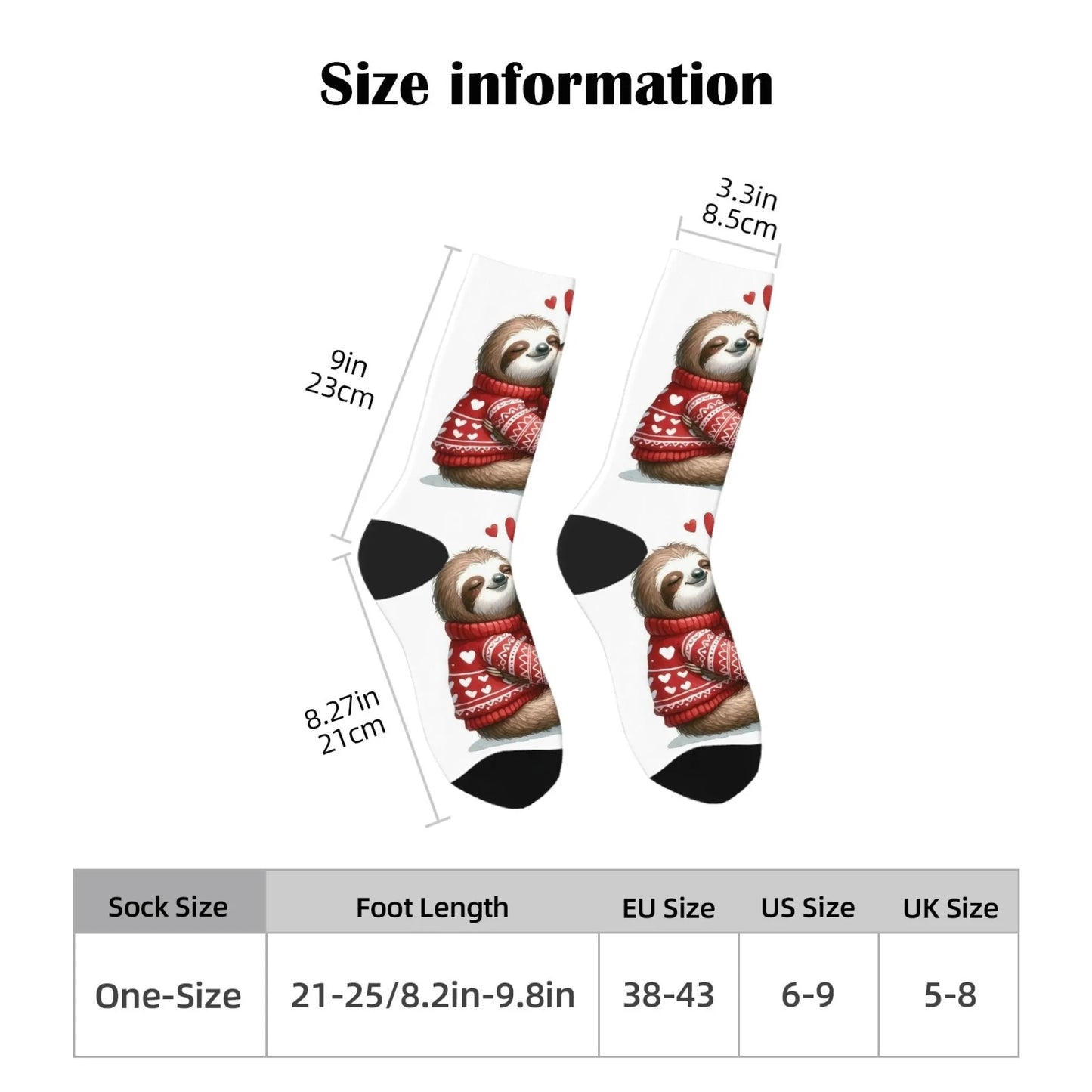Loving Sloth Socks