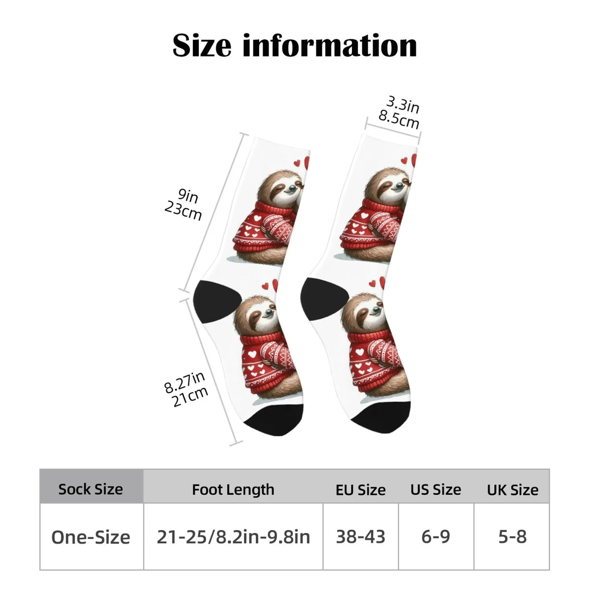 Loving Sloth Socks