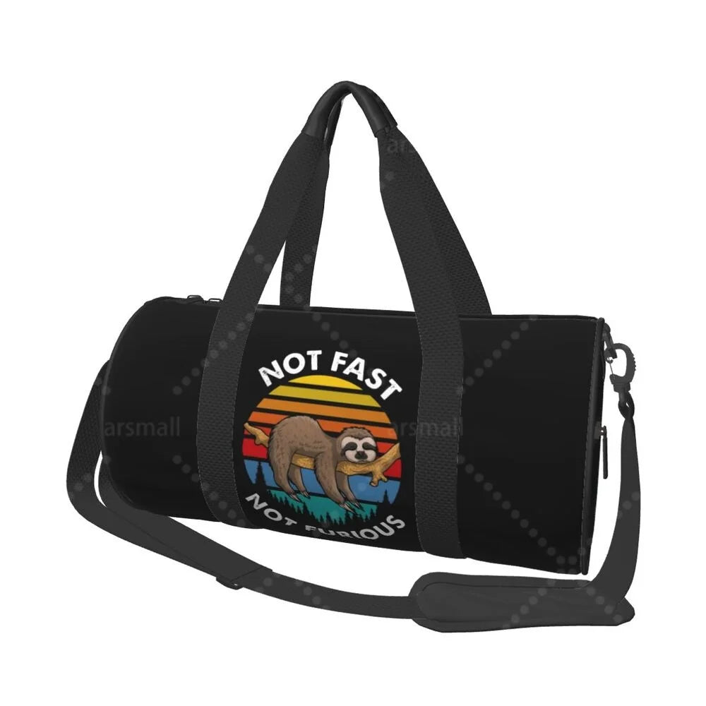 Not Fast Not Furious Sloth Travel / Gym Bag