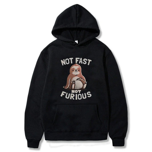 Not Fast Not Furious Sloth Hoodie product photo 1