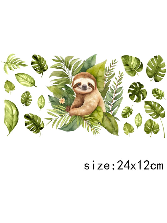 1 Piece Sloth Durable Waterproof Decal