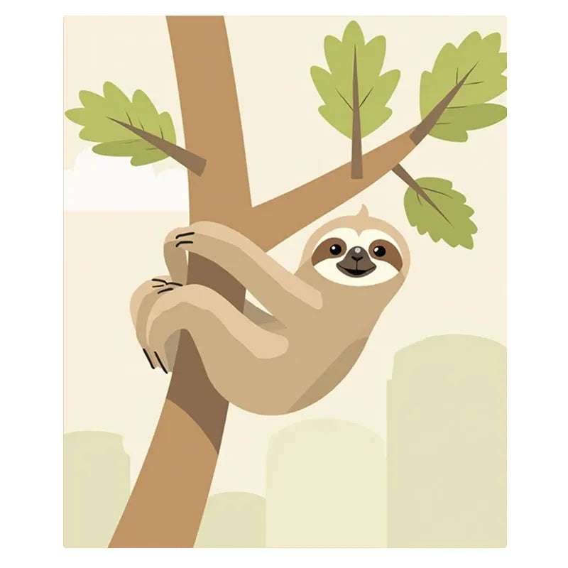 Tree Sloth Blanket