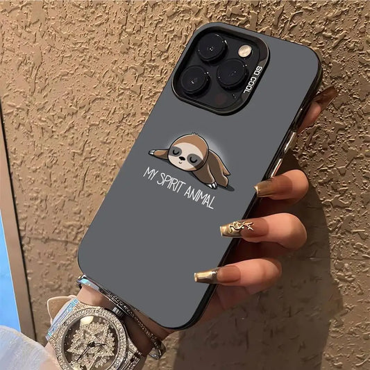 My Spirit Animal Sloth iPhone Case
