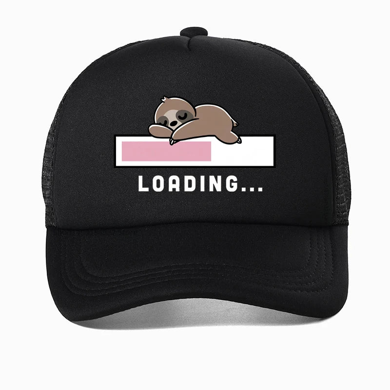 Loading Sloth Baseball Cap