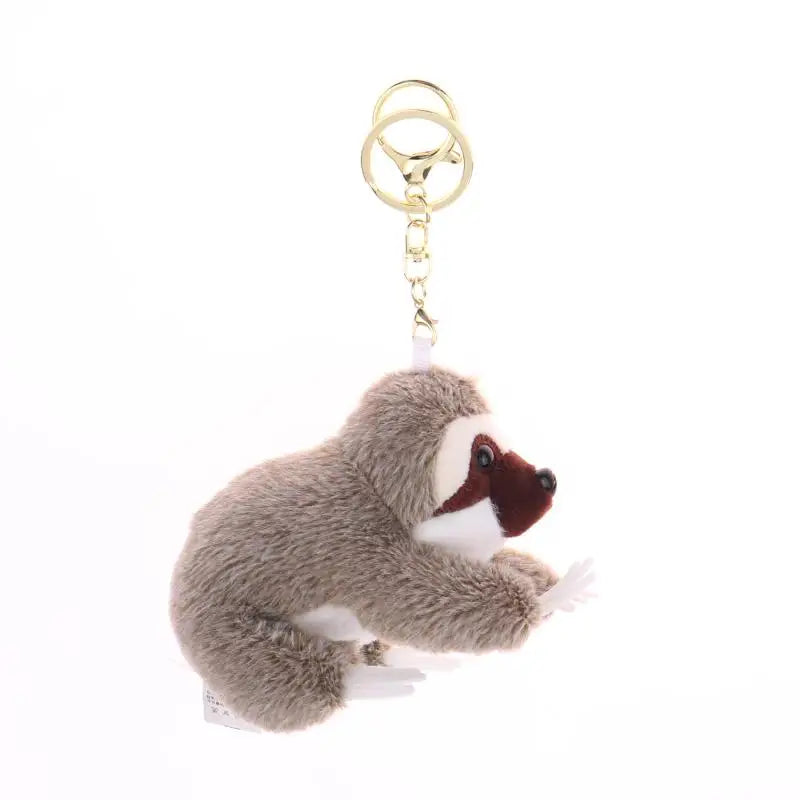Sloth Plush Keyring