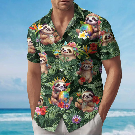Jungle Sloth Shirt product photo