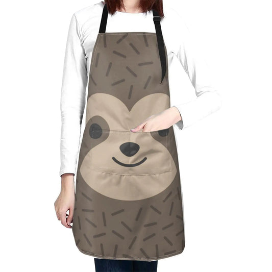 Sloth Face Apron