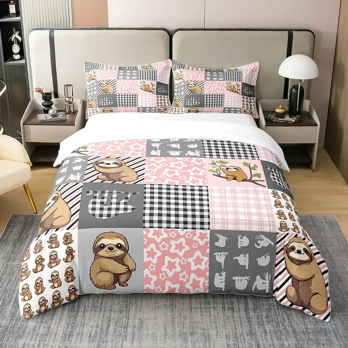 Sloth Bedding Set