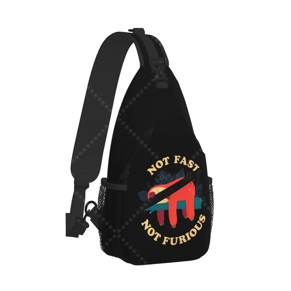 Not Fast Not Furious Sloth Crossbody Bag