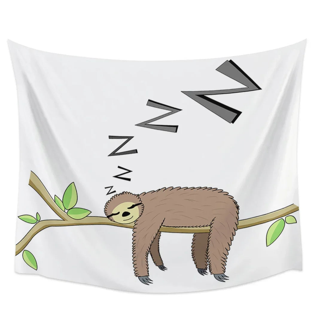 Sleeping Sloth Blanket